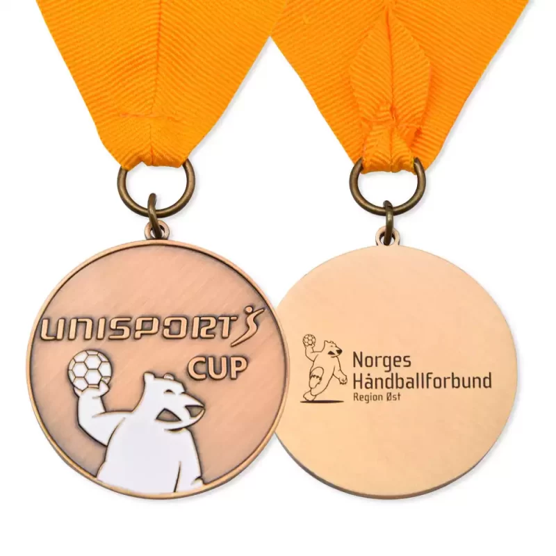 Silver Plating Bronze Commemorative Running Medal - Image 3