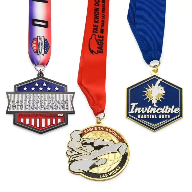 Sport Medal Judo Kung Fu Karate Taekwondo Medal - Image 3