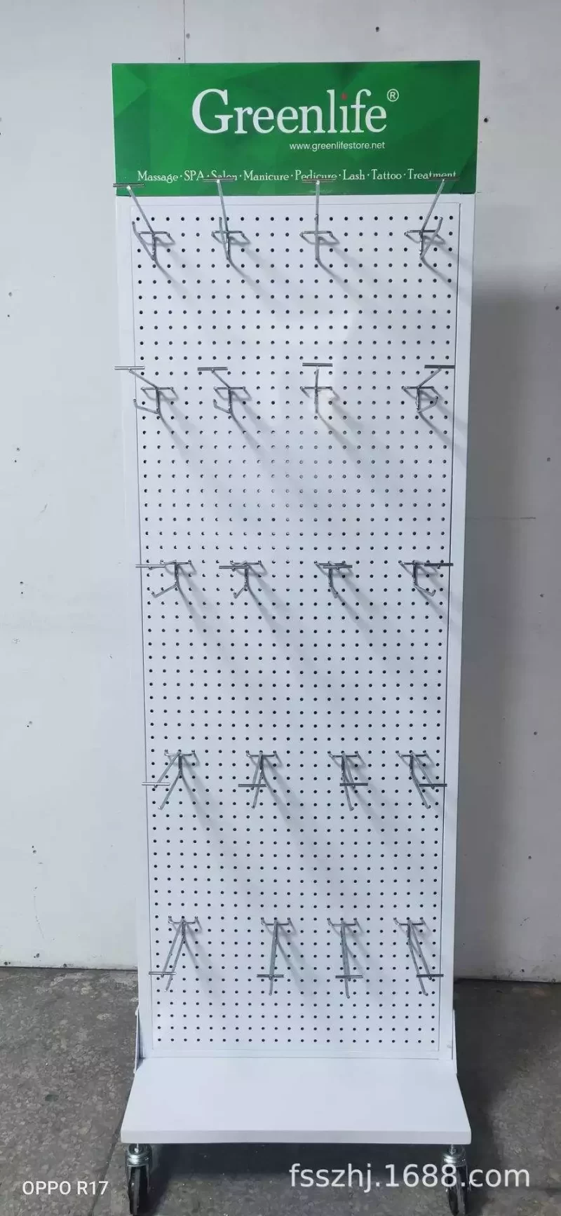 Double Sided Metal Hook Display Stand - Image 2