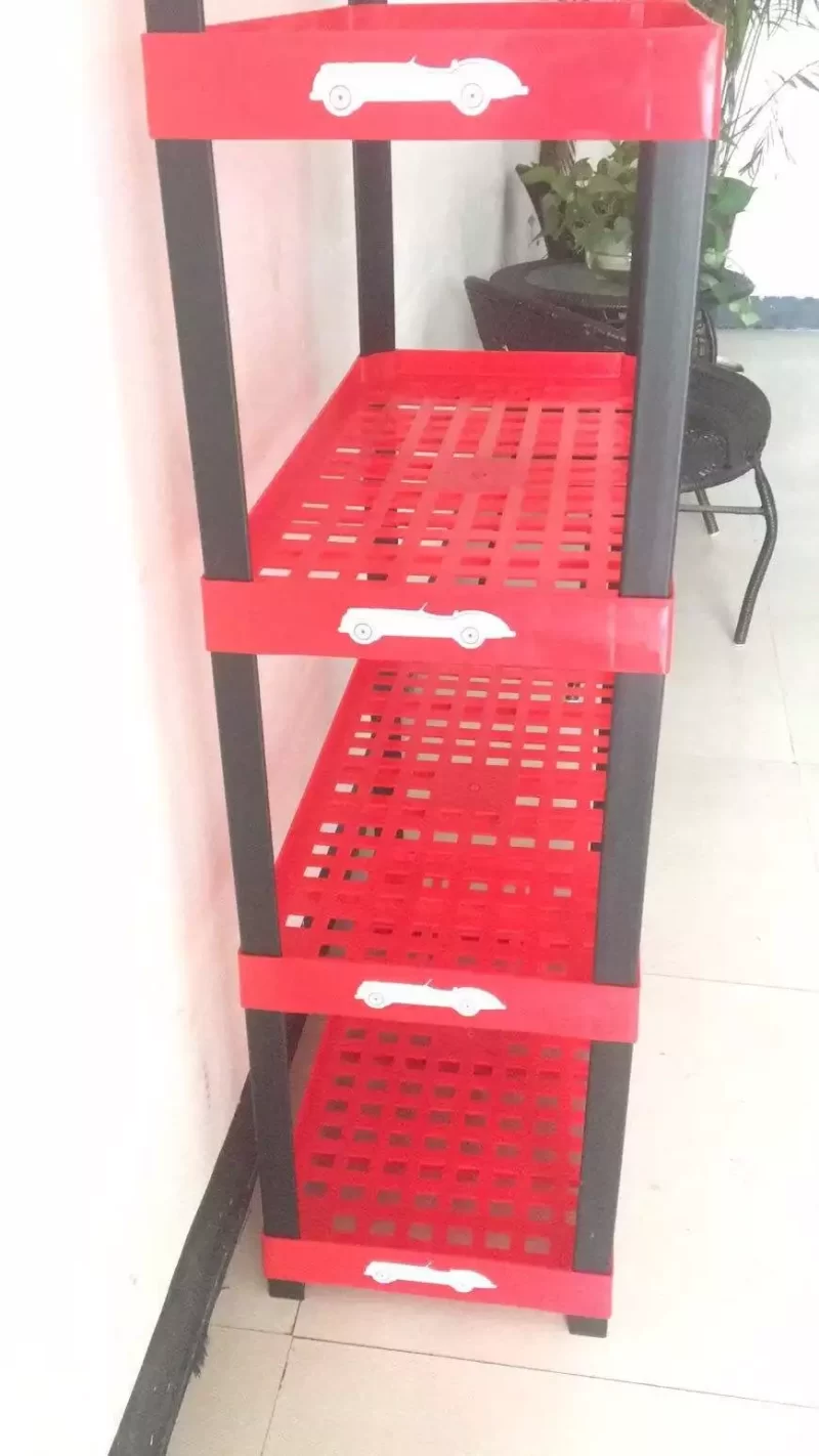 Exhibition Plastic Shelf Portable Display Stand - Image 2