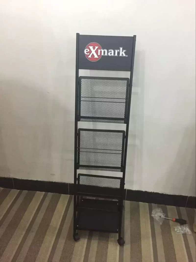 Foldable Literature Display Stands Catalogue Shelf - Image 2