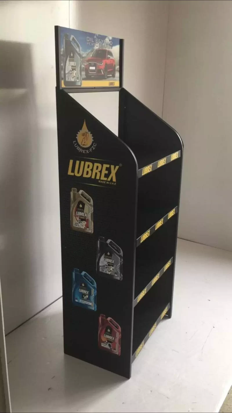 Metal Engine Oil Display Stand - Image 3
